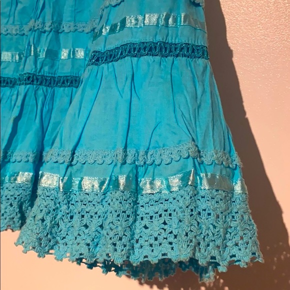 Vintage Turquoise Skirt!!! - Picture 2 of 4